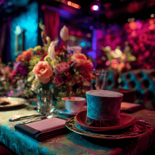 Mad Hatters Par-Tea background