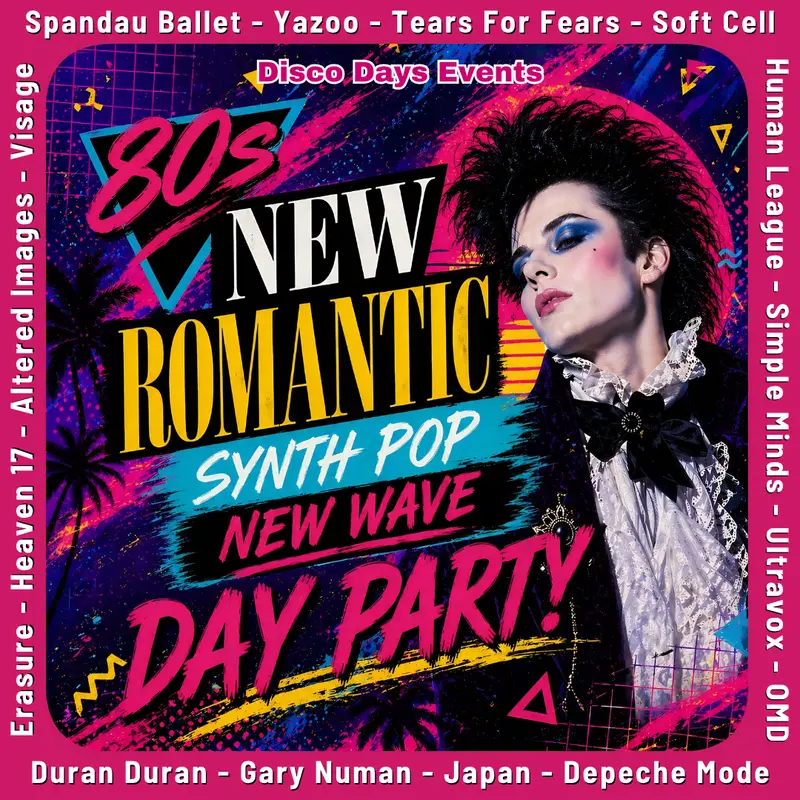 New Romantic Day Party | Glasgow | 12th September