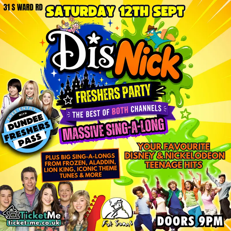 DisNick 📺 Freshers Welcome | Dundee Freshers 2026