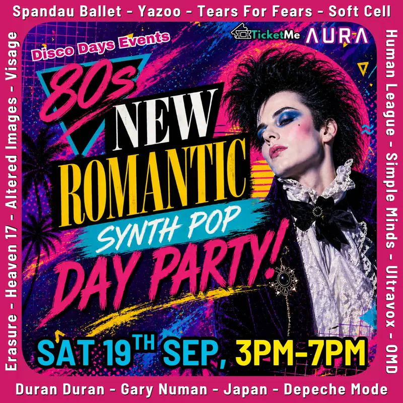 New Romantic Day Party | Aberdeen | 19th September