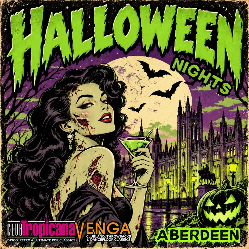 Club Tropicana's Halloween Weekender 💀 Aberdeen hero
